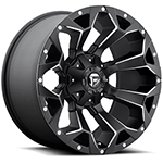 Fuel Offroad Assault D546 Matte Black W/ Milled Spokes 17x8.5 +25