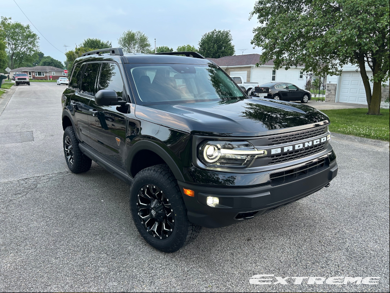 2024 Ford Bronco Sport Badlands Fuel Assault 17x8.5 25 Toyo Open Country At3 245 65 17 