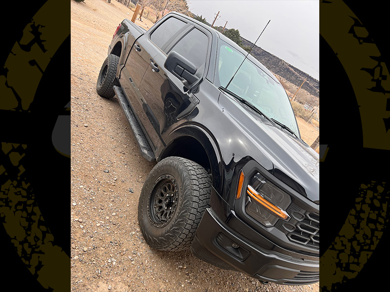 2024 Ford F150 Stx Fittipaldi Ft101 17x9 Nitto Ridge Grappler 285 70r17 