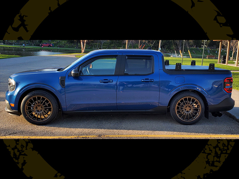 2024 Ford Maverick Lariat Vision Monaco 20x8 5 Michelin Pilot Sport As4 245 45r20 